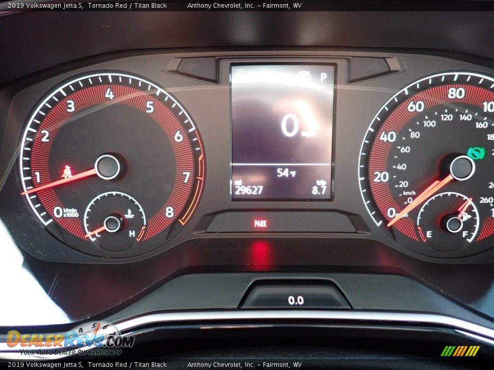 2019 Volkswagen Jetta S Tornado Red / Titan Black Photo #20