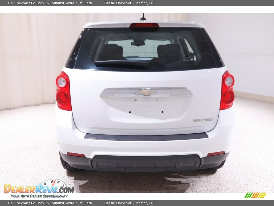 2015 Chevrolet Equinox LS Summit White / Jet Black Photo #15