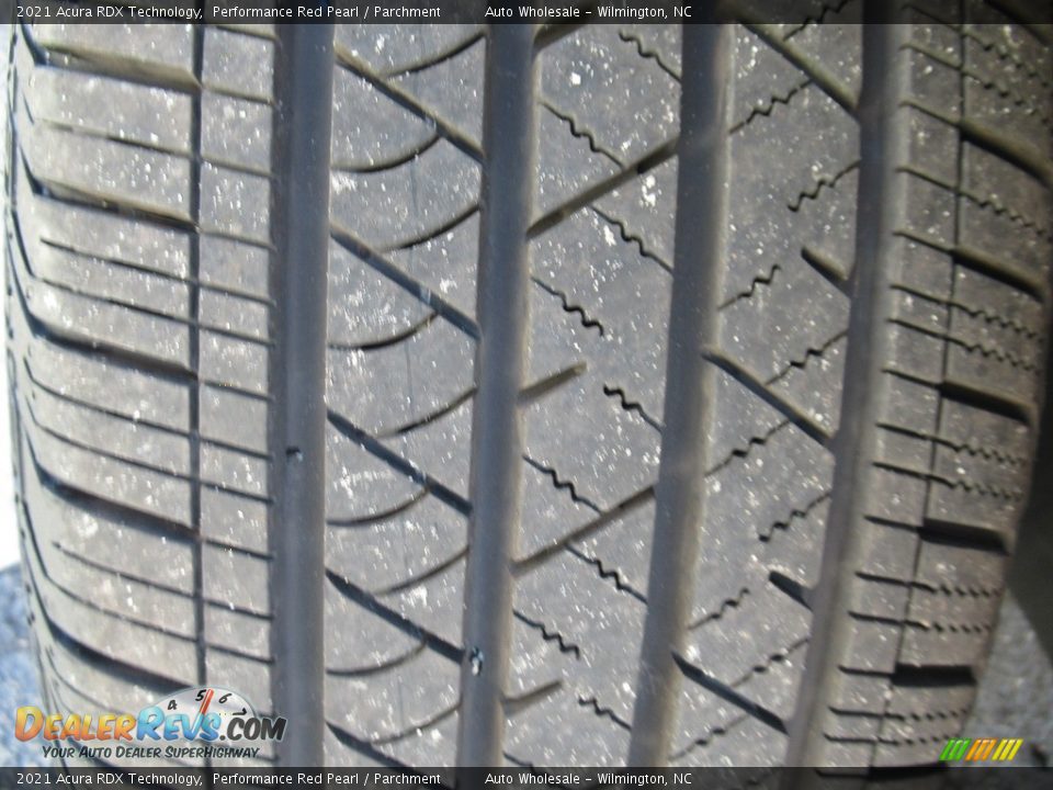 2021 Acura RDX Technology Performance Red Pearl / Parchment Photo #9