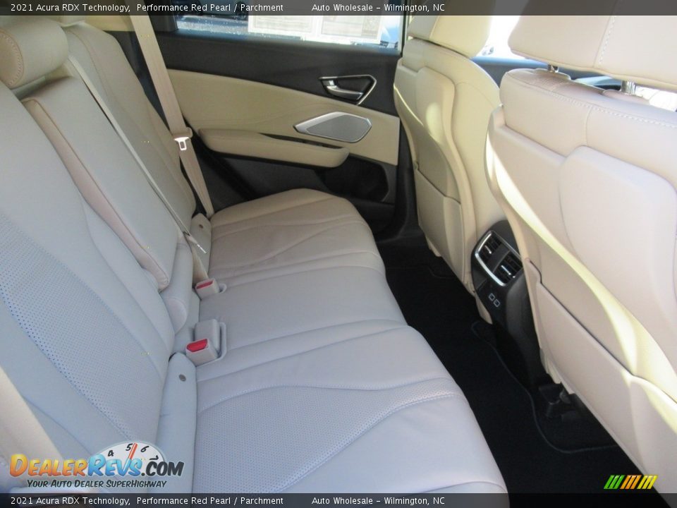 2021 Acura RDX Technology Performance Red Pearl / Parchment Photo #14