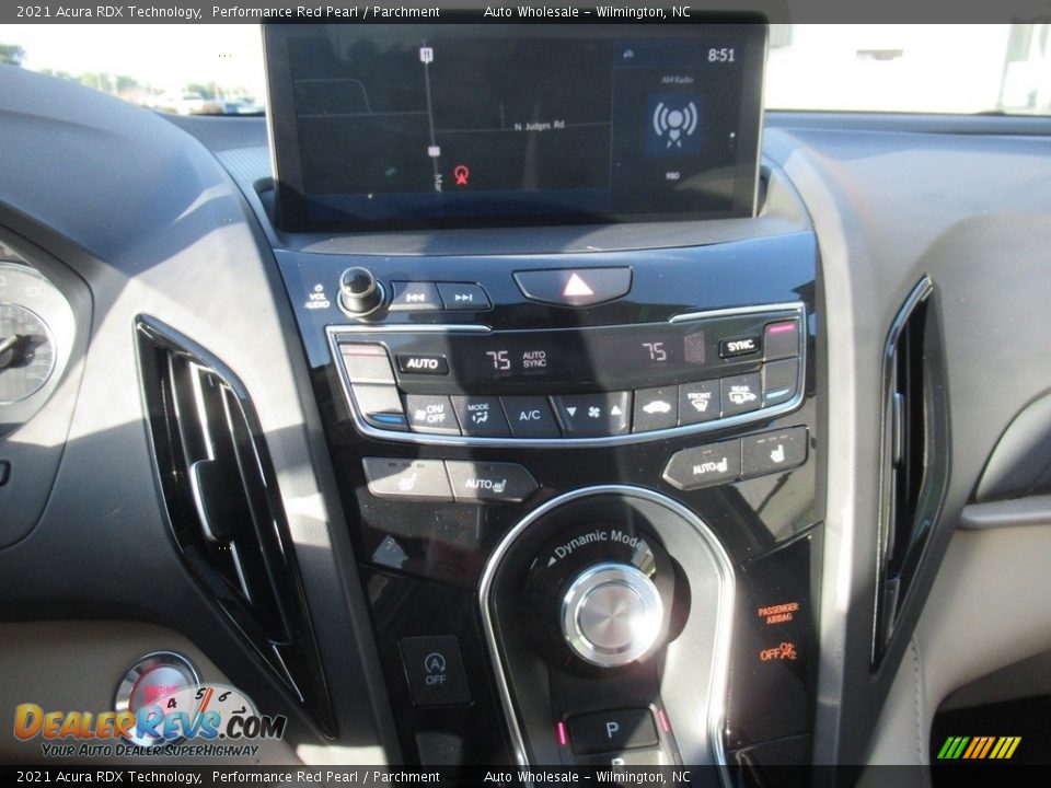 2021 Acura RDX Technology Performance Red Pearl / Parchment Photo #17
