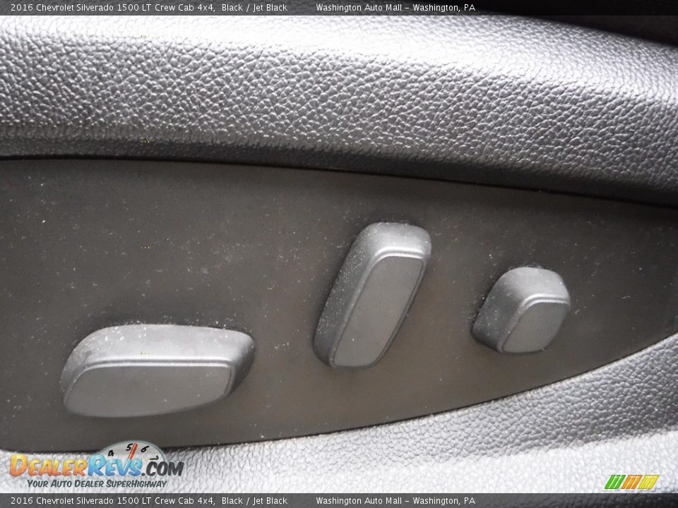2016 Chevrolet Silverado 1500 LT Crew Cab 4x4 Black / Jet Black Photo #5