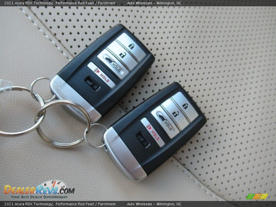 2021 Acura RDX Technology Performance Red Pearl / Parchment Photo #20