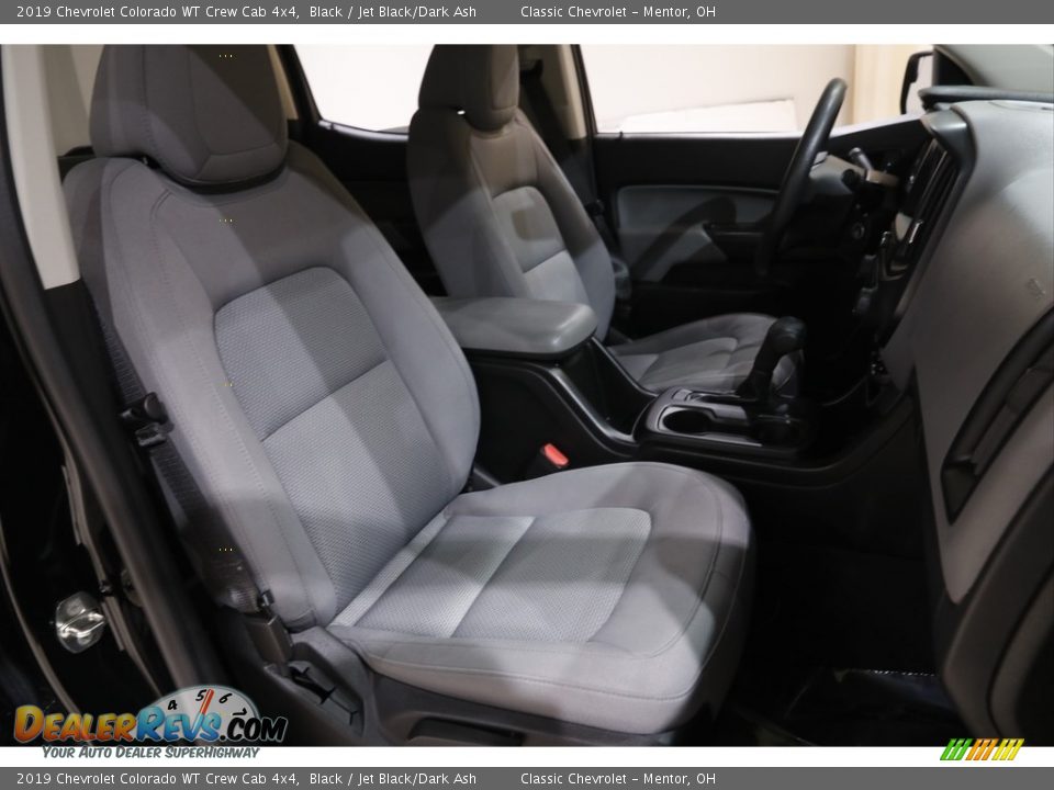2019 Chevrolet Colorado WT Crew Cab 4x4 Black / Jet Black/Dark Ash Photo #13