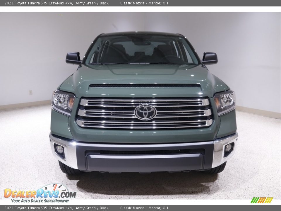 2021 Toyota Tundra SR5 CrewMax 4x4 Army Green / Black Photo #2