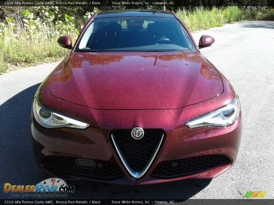 2019 Alfa Romeo Giulia AWD Monza Red Metallic / Black Photo #3