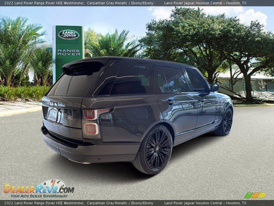 2022 Land Rover Range Rover HSE Westminster Carpathian Gray Metallic / Ebony/Ebony Photo #2