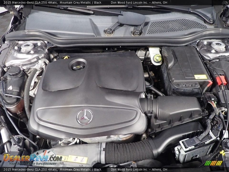 2015 Mercedes-Benz GLA 250 4Matic Mountain Grey Metallic / Black Photo #8