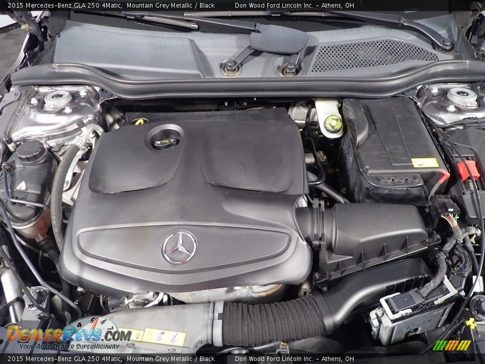2015 Mercedes-Benz GLA 250 4Matic Mountain Grey Metallic / Black Photo #8