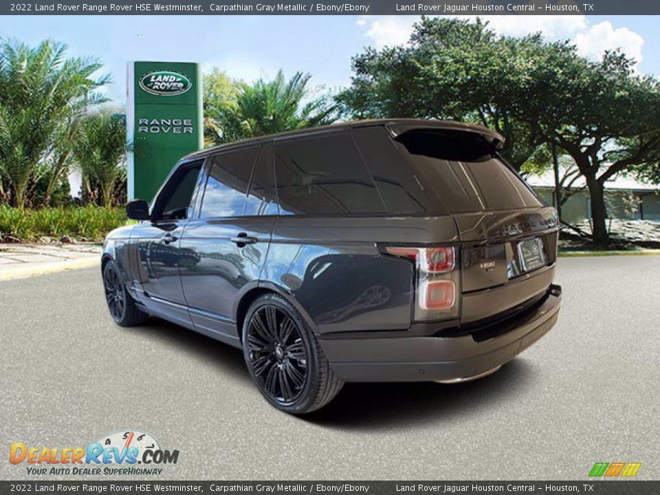 2022 Land Rover Range Rover HSE Westminster Carpathian Gray Metallic / Ebony/Ebony Photo #10