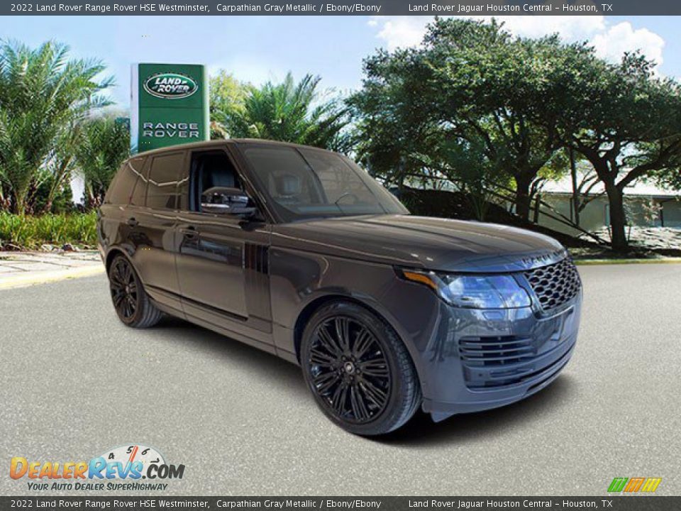 2022 Land Rover Range Rover HSE Westminster Carpathian Gray Metallic / Ebony/Ebony Photo #12