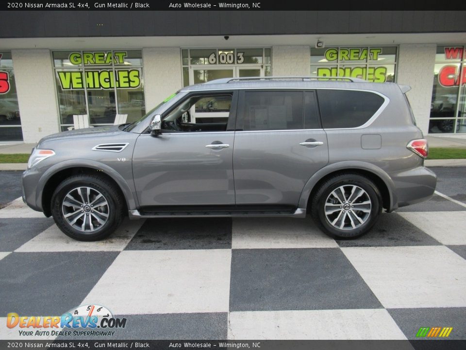2020 Nissan Armada SL 4x4 Gun Metallic / Black Photo #1