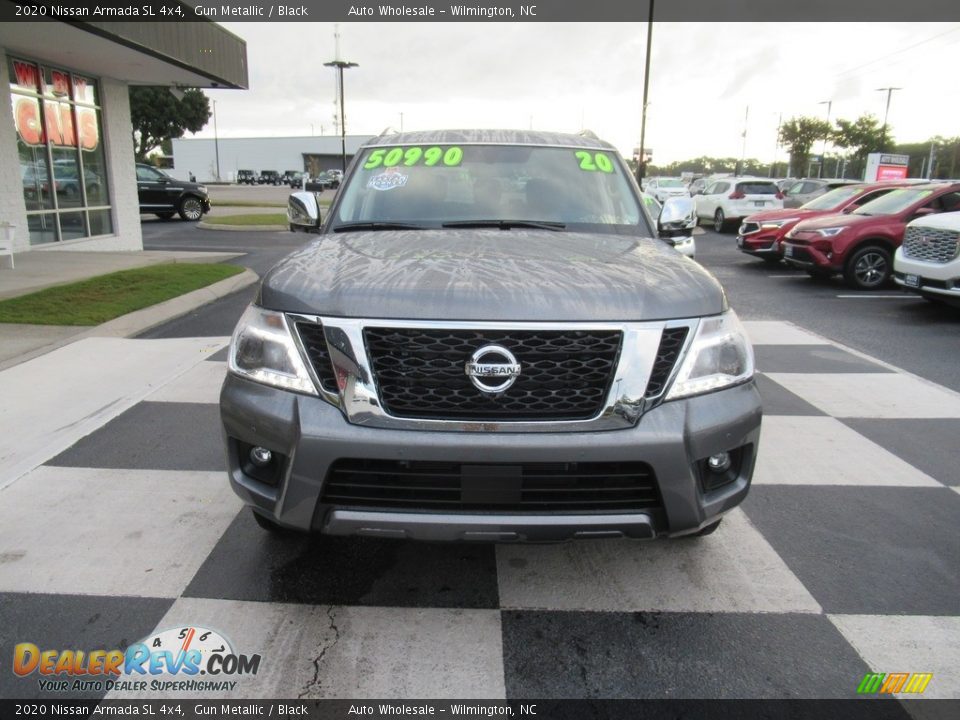 2020 Nissan Armada SL 4x4 Gun Metallic / Black Photo #2