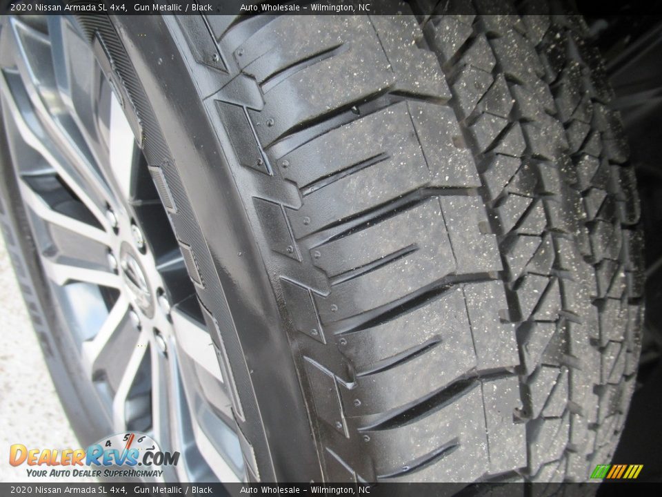 2020 Nissan Armada SL 4x4 Gun Metallic / Black Photo #8