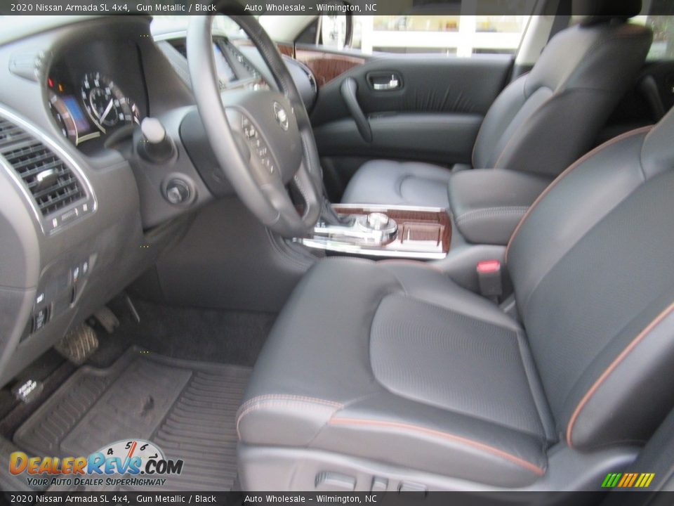 Black Interior - 2020 Nissan Armada SL 4x4 Photo #10