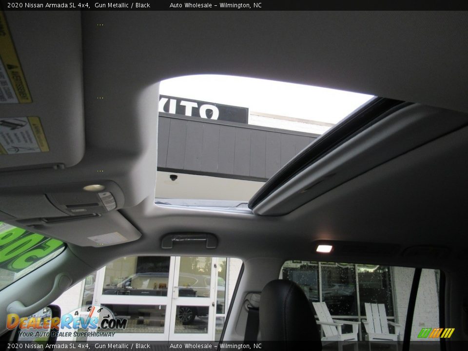 2020 Nissan Armada SL 4x4 Gun Metallic / Black Photo #11