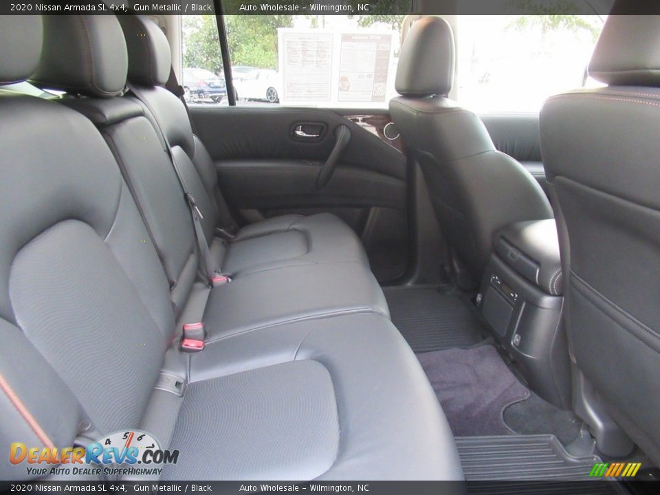 Rear Seat of 2020 Nissan Armada SL 4x4 Photo #14