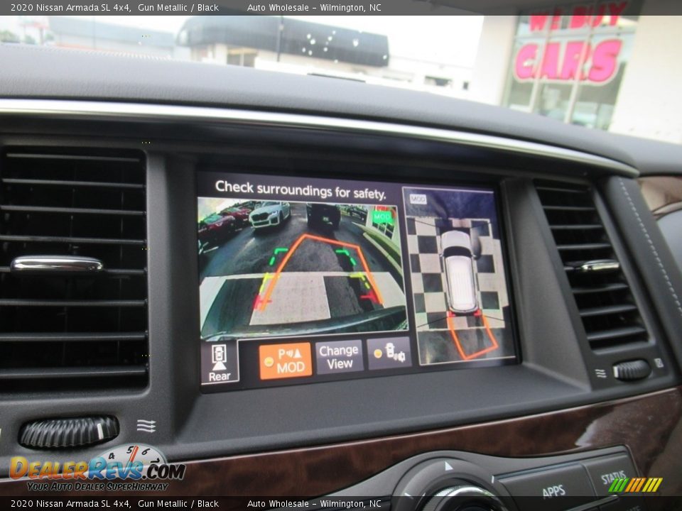 2020 Nissan Armada SL 4x4 Gun Metallic / Black Photo #18