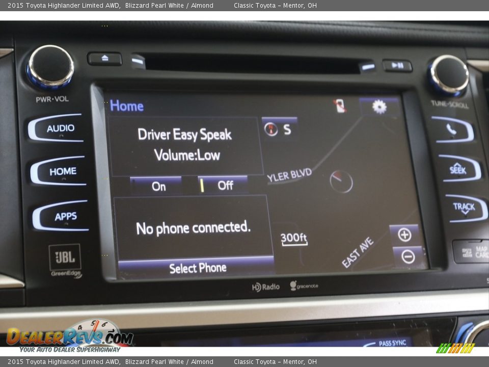 2015 Toyota Highlander Limited AWD Blizzard Pearl White / Almond Photo #10