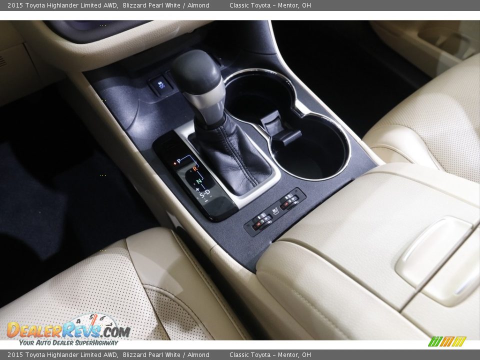2015 Toyota Highlander Limited AWD Blizzard Pearl White / Almond Photo #13