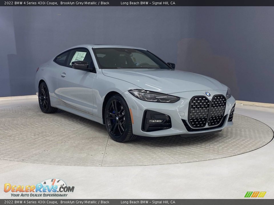 2022 BMW 4 Series 430i Coupe Brooklyn Grey Metallic / Black Photo #27