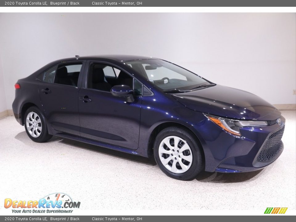 2020 Toyota Corolla LE Blueprint / Black Photo #1
