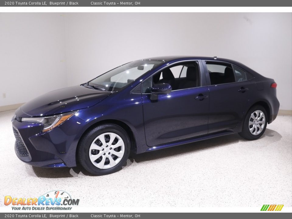 2020 Toyota Corolla LE Blueprint / Black Photo #3