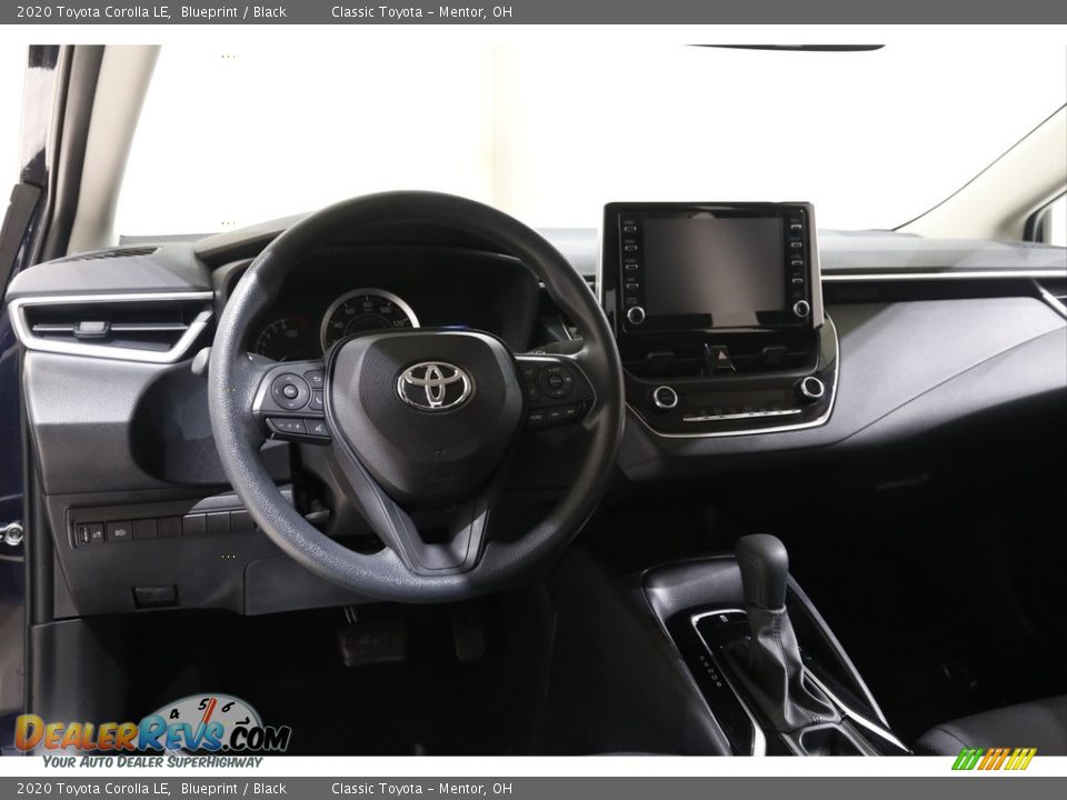2020 Toyota Corolla LE Blueprint / Black Photo #6