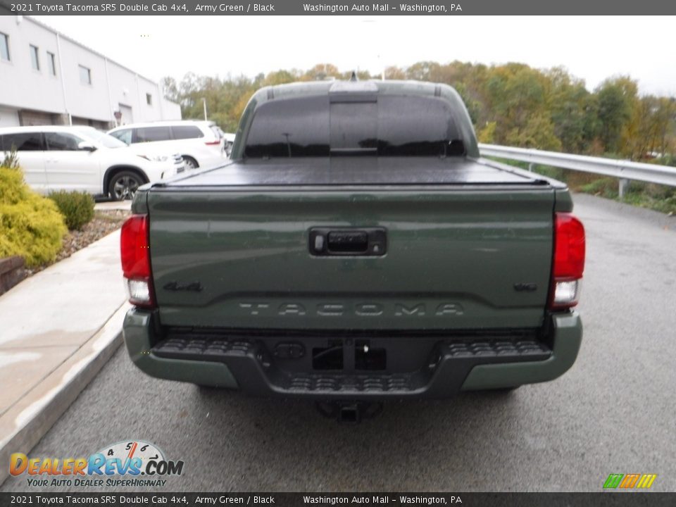 2021 Toyota Tacoma SR5 Double Cab 4x4 Army Green / Black Photo #18