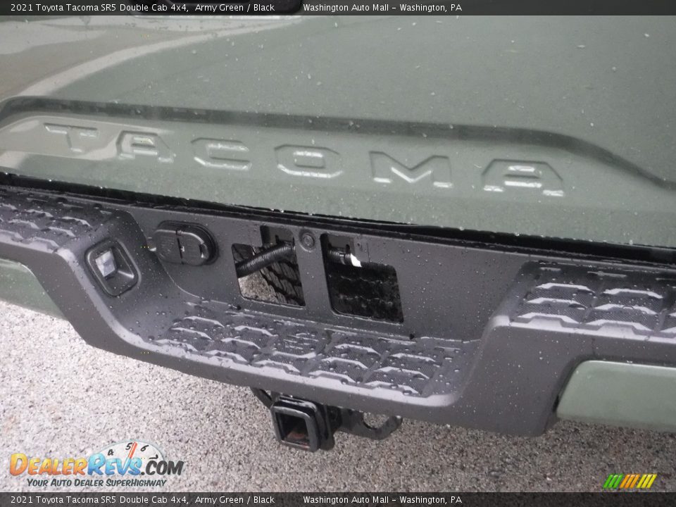 2021 Toyota Tacoma SR5 Double Cab 4x4 Army Green / Black Photo #19