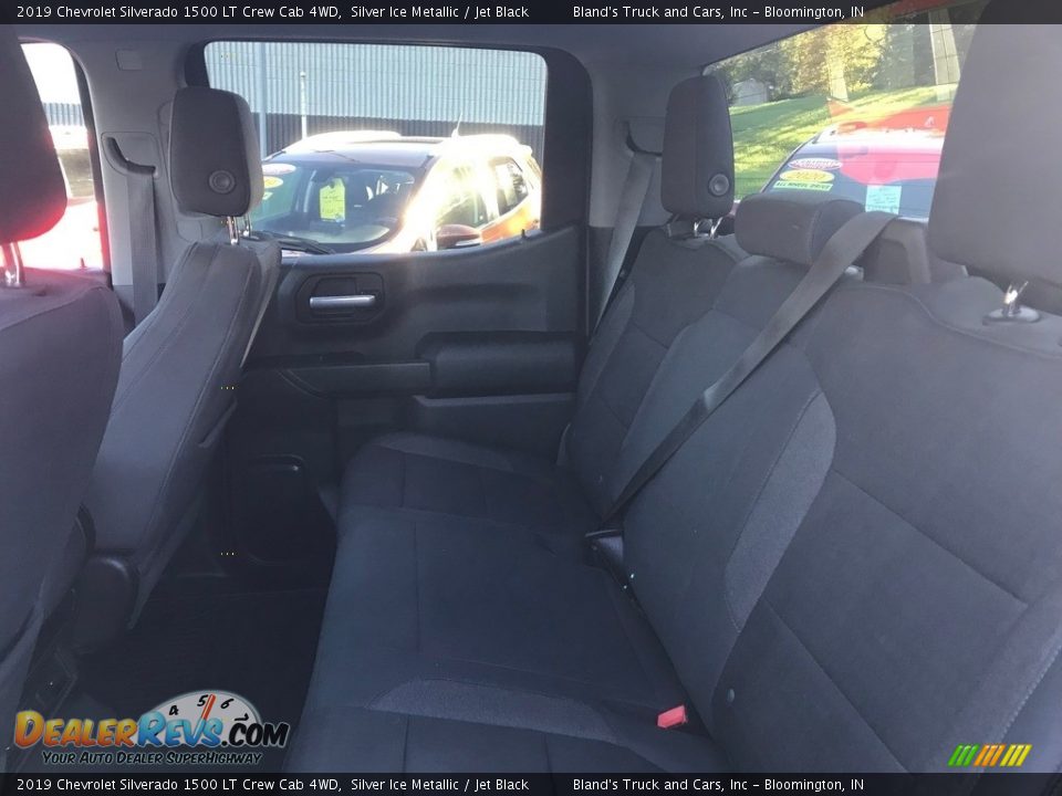 2019 Chevrolet Silverado 1500 LT Crew Cab 4WD Silver Ice Metallic / Jet Black Photo #31