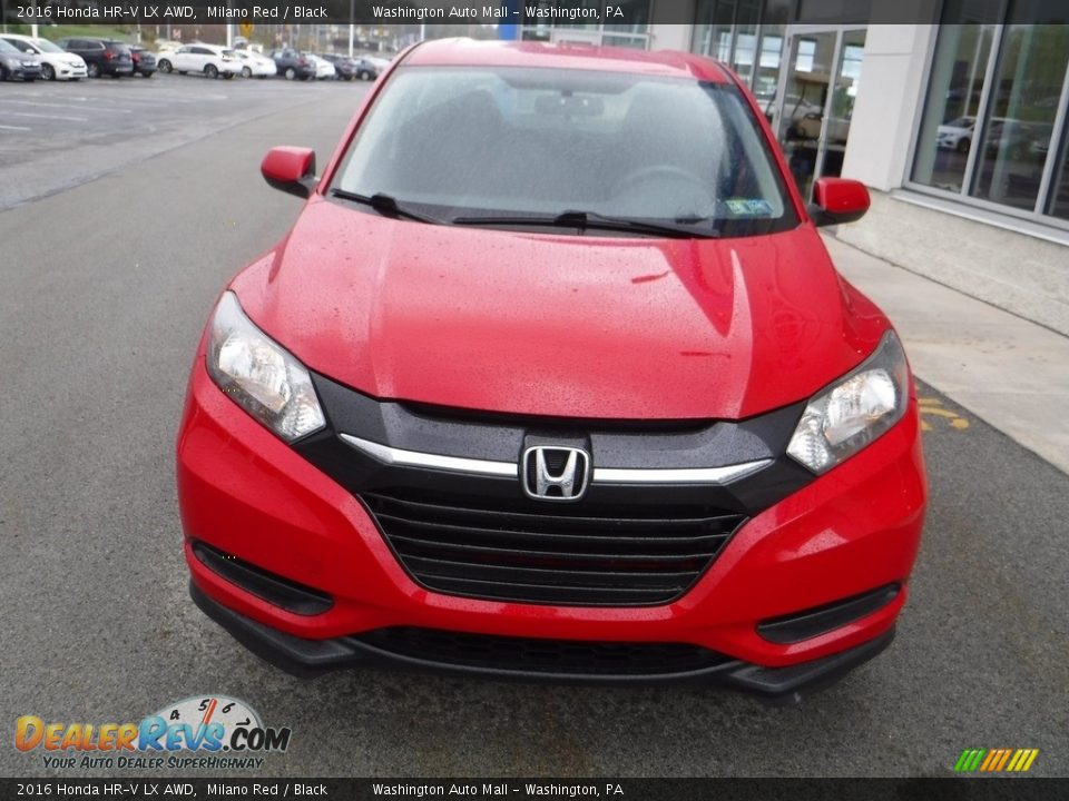 2016 Honda HR-V LX AWD Milano Red / Black Photo #3