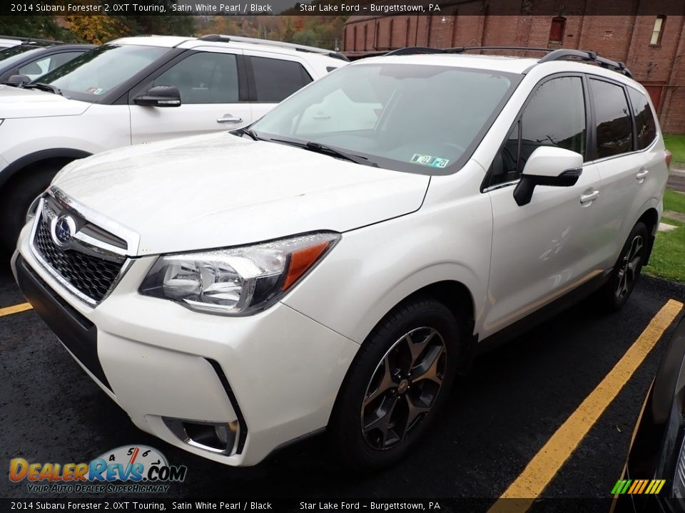 2014 Subaru Forester 2.0XT Touring Satin White Pearl / Black Photo #1