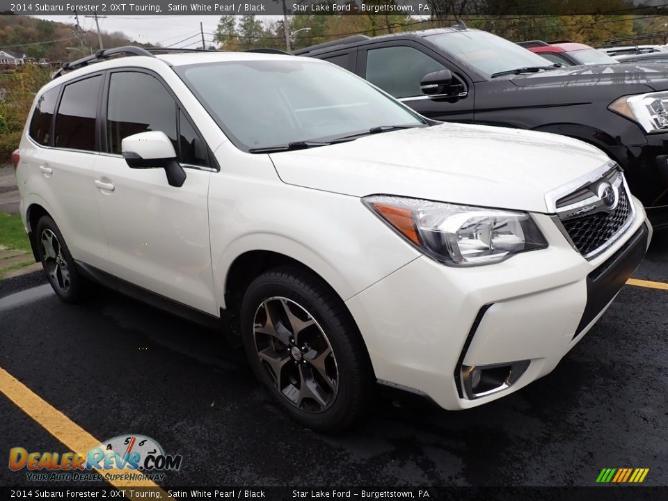 2014 Subaru Forester 2.0XT Touring Satin White Pearl / Black Photo #4