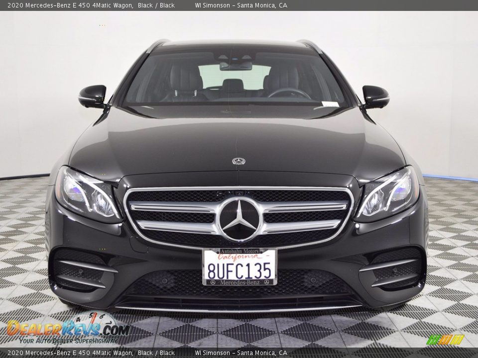 2020 Mercedes-Benz E 450 4Matic Wagon Black / Black Photo #7