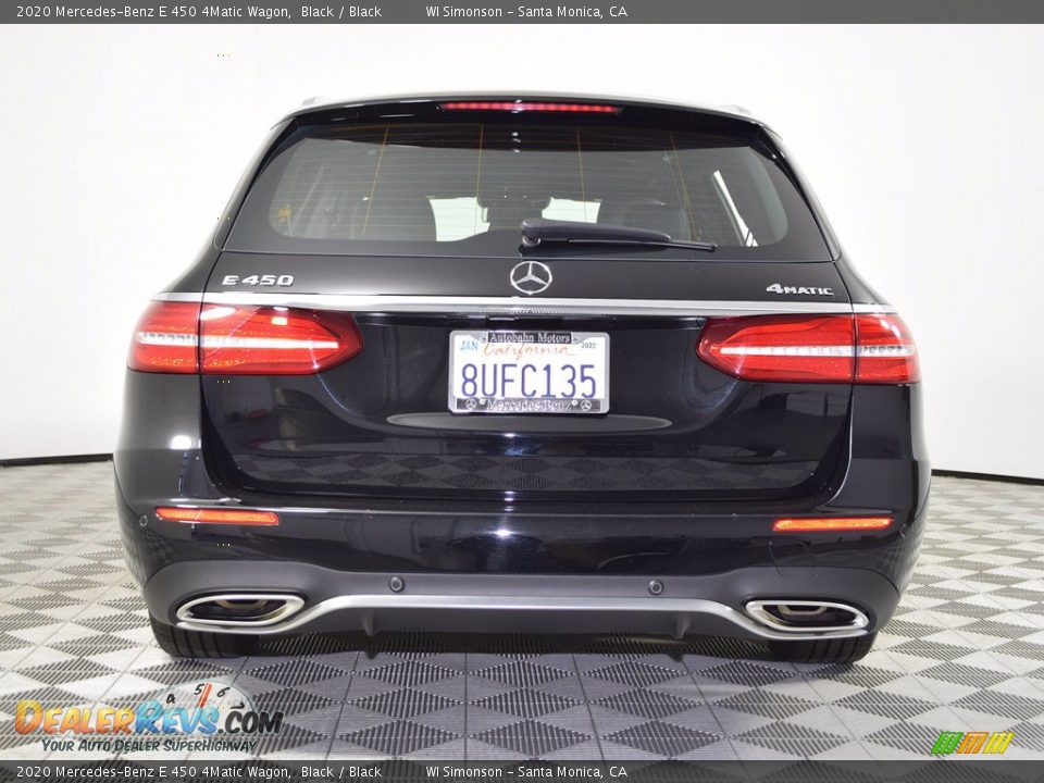 2020 Mercedes-Benz E 450 4Matic Wagon Black / Black Photo #8