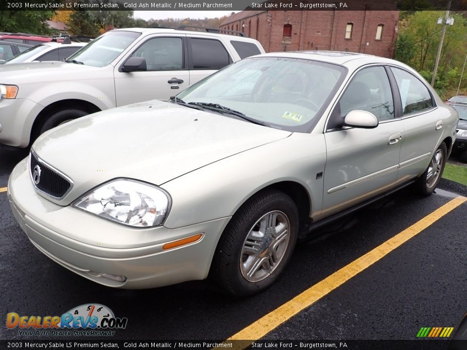 2003 Mercury Sable LS Premium Sedan Gold Ash Metallic / Medium Parchment Photo #1