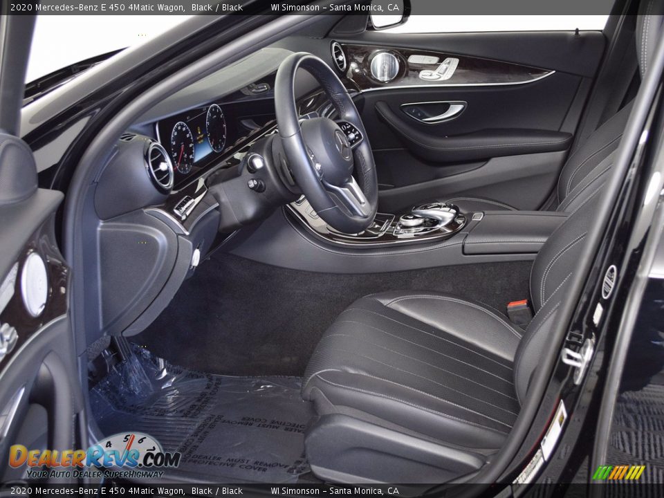 Black Interior - 2020 Mercedes-Benz E 450 4Matic Wagon Photo #9