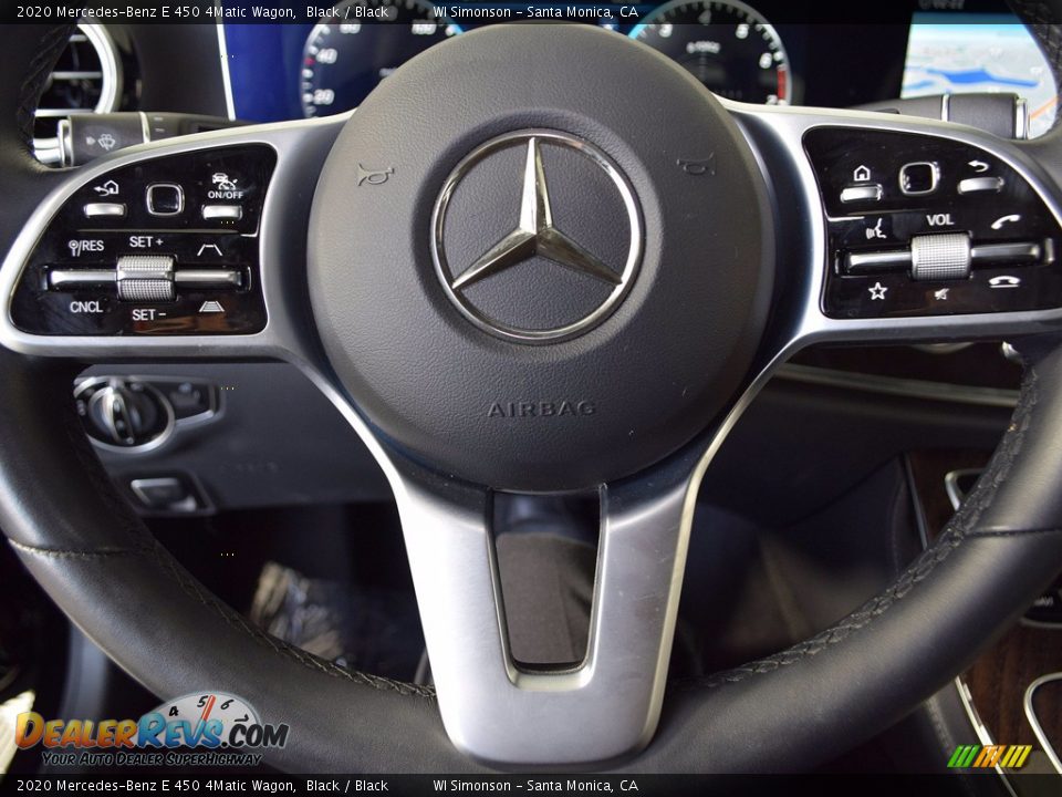 2020 Mercedes-Benz E 450 4Matic Wagon Steering Wheel Photo #16