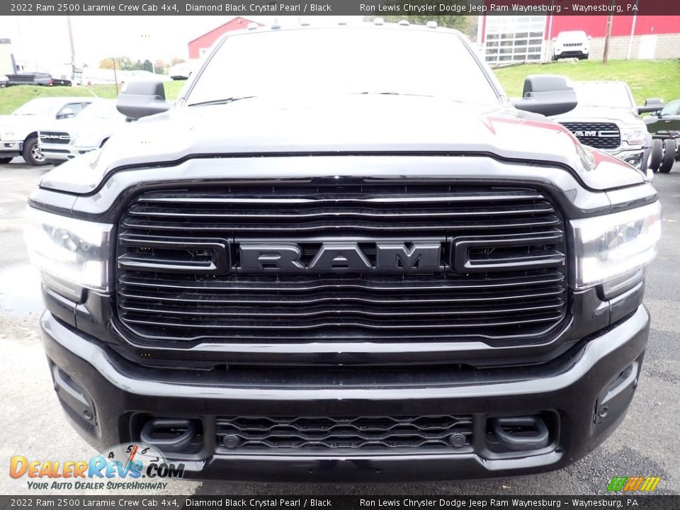 2022 Ram 2500 Laramie Crew Cab 4x4 Diamond Black Crystal Pearl / Black Photo #8