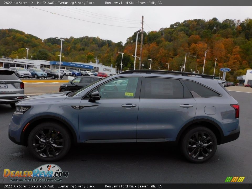 2022 Kia Sorento X-Line EX AWD Everlasting Silver / Black Photo #6