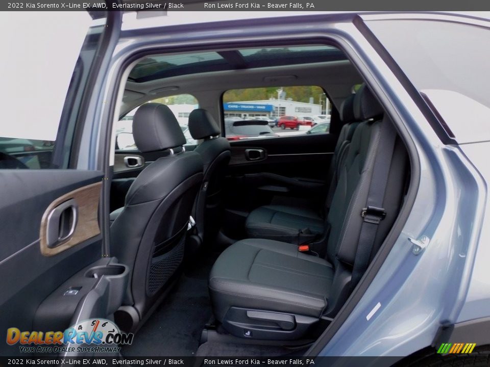 Rear Seat of 2022 Kia Sorento X-Line EX AWD Photo #13