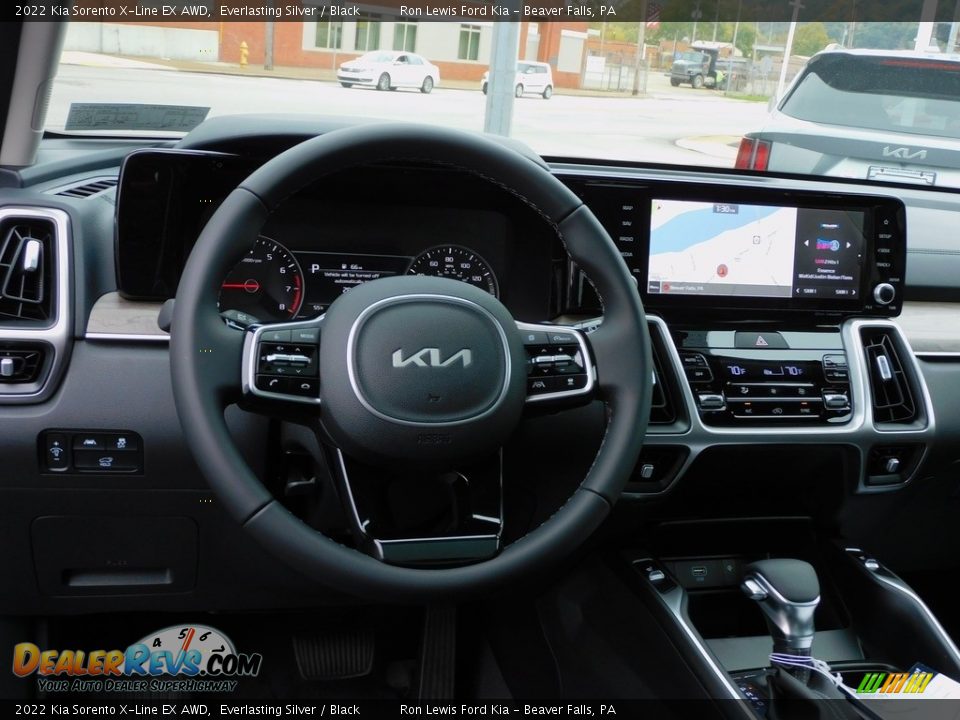 2022 Kia Sorento X-Line EX AWD Steering Wheel Photo #14