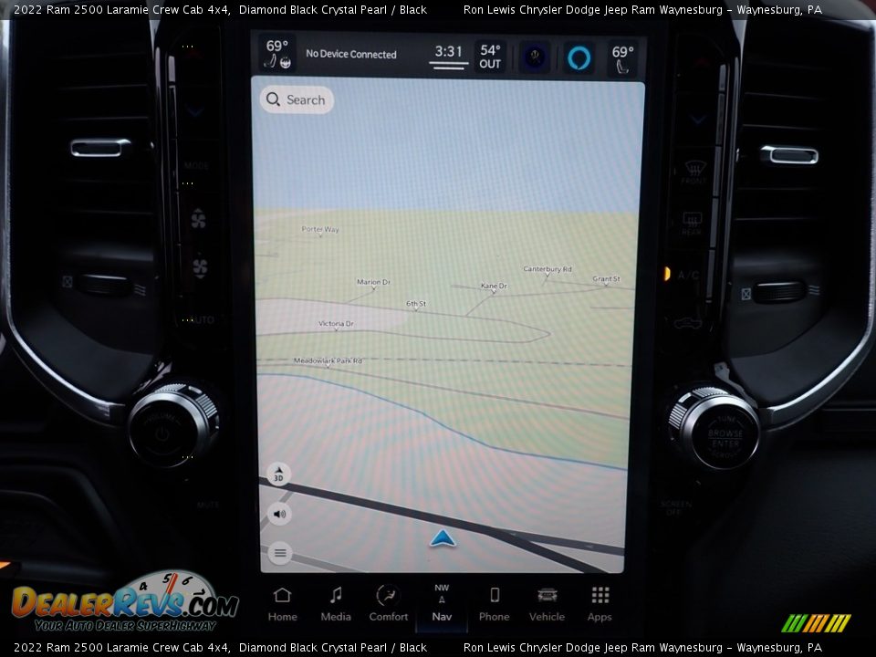 Navigation of 2022 Ram 2500 Laramie Crew Cab 4x4 Photo #18