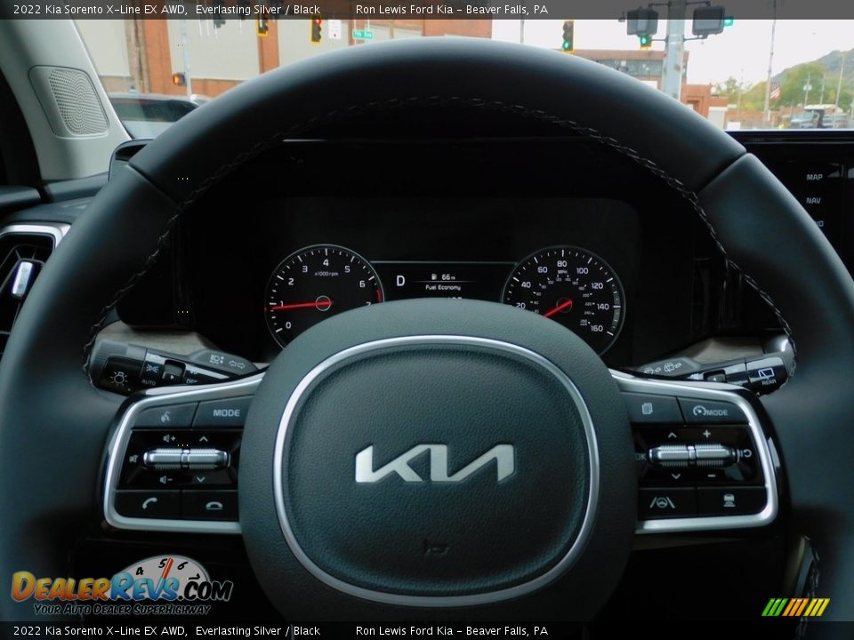 2022 Kia Sorento X-Line EX AWD Steering Wheel Photo #20