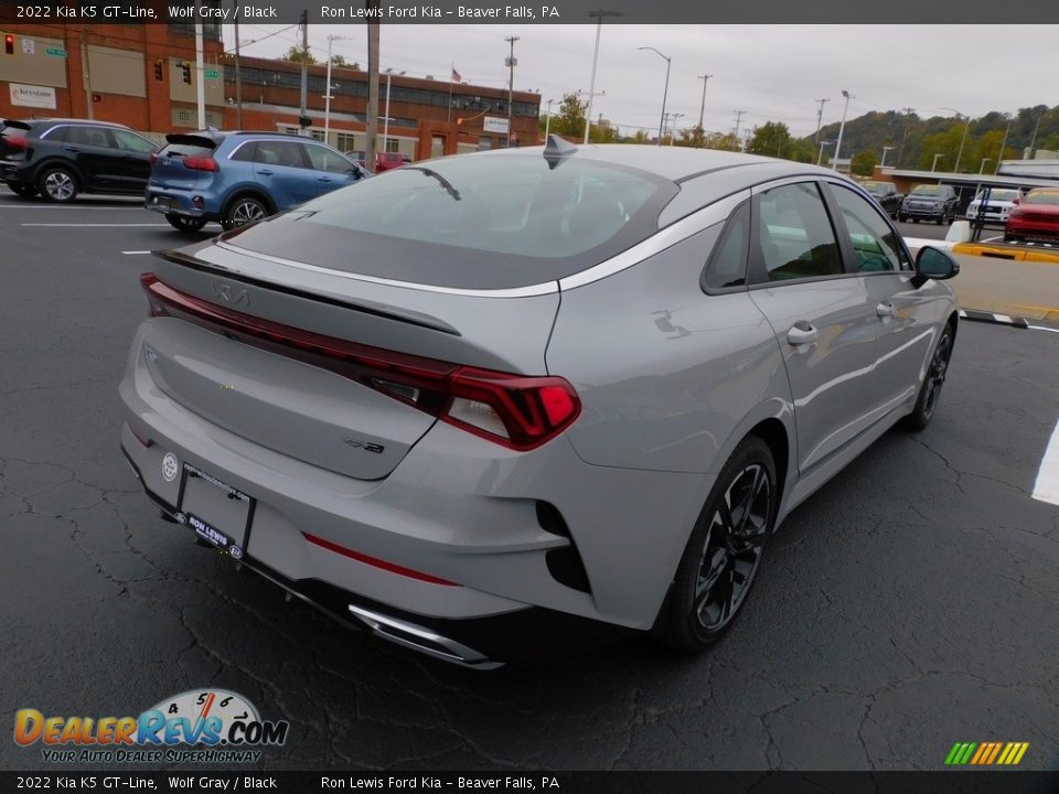 2022 Kia K5 GT-Line Wolf Gray / Black Photo #2