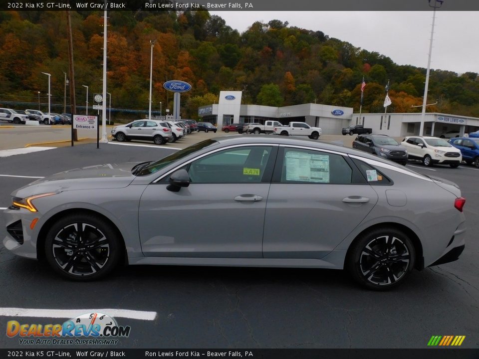 Wolf Gray 2022 Kia K5 GT-Line Photo #6