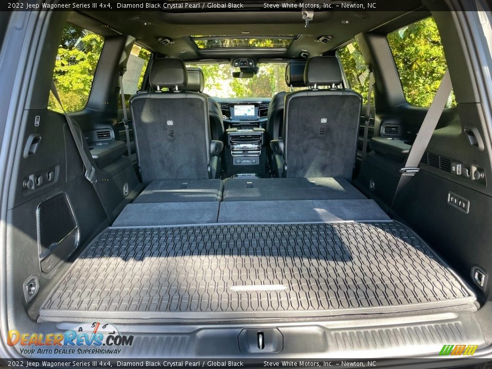 2022 Jeep Wagoneer Series III 4x4 Diamond Black Crystal Pearl / Global Black Photo #23