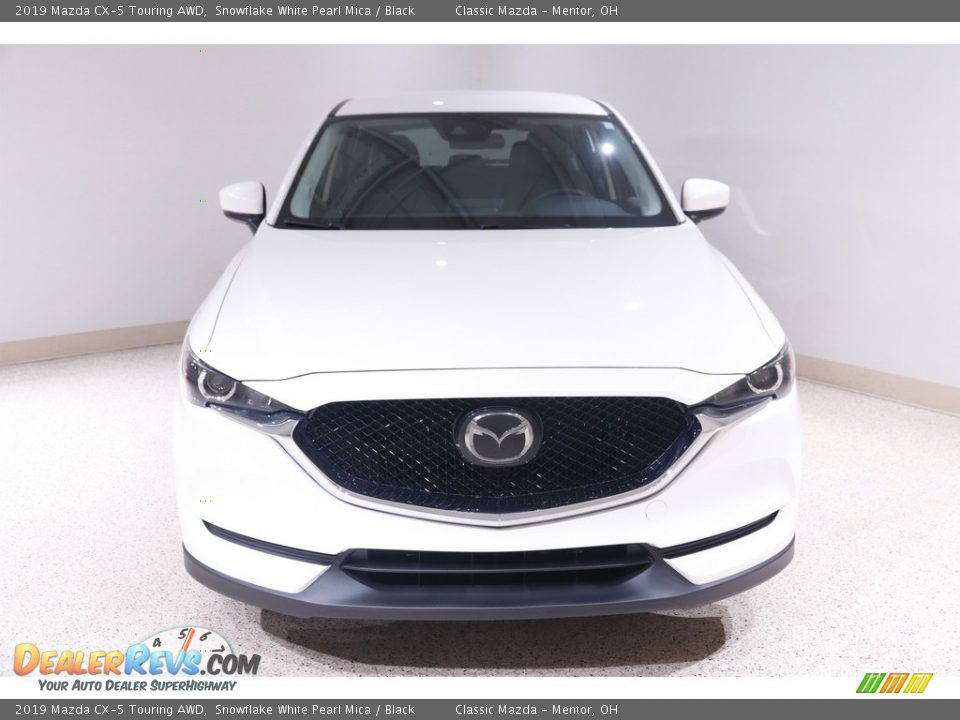 2019 Mazda CX-5 Touring AWD Snowflake White Pearl Mica / Black Photo #2