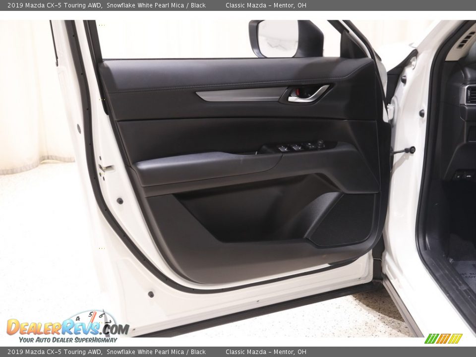 2019 Mazda CX-5 Touring AWD Snowflake White Pearl Mica / Black Photo #4